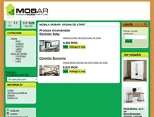 Tablet Screenshot of mobila.mobar.ro