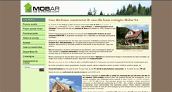 Desktop Screenshot of casedinlemn.mobar.ro